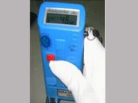 Battery thickness meter